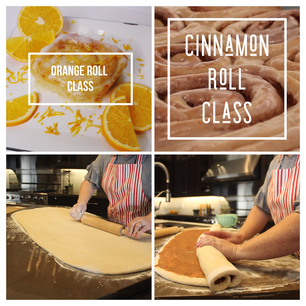 Cinnamon Roll and Orange Roll Classes